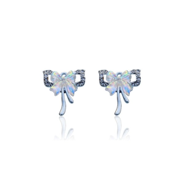 Butterfly Charms Micro Pave Rhinestone Charm Crystal Glass Perle