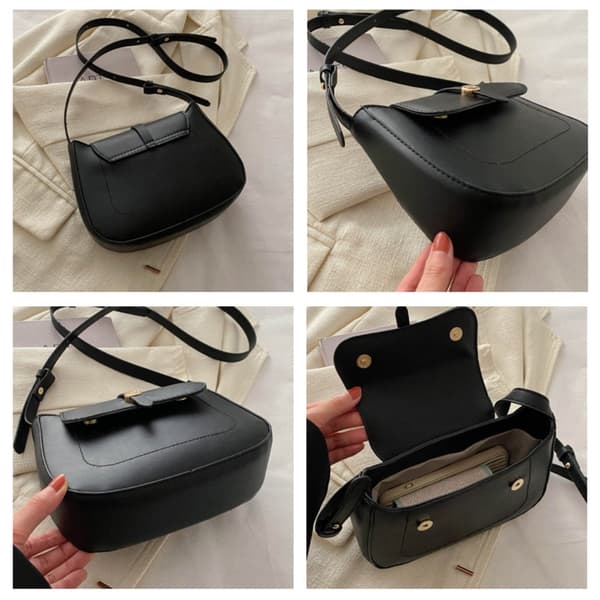Skulderveske Messenger Bag HVIT White