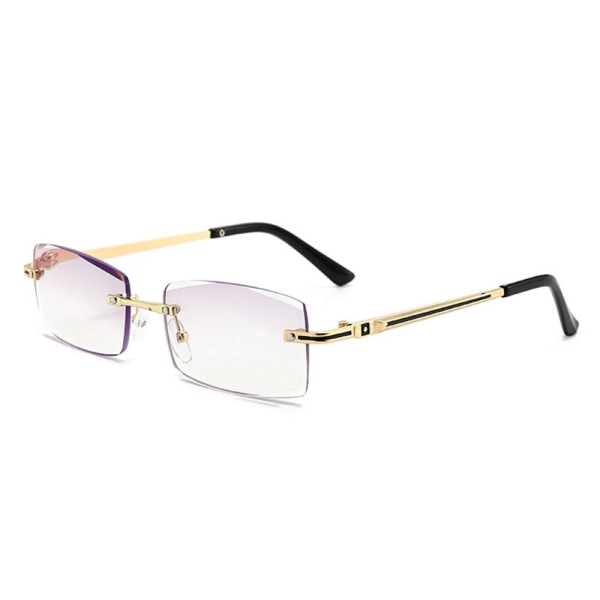 Business Læsebriller Ultra Light Briller GULD STYRKE 100 Gold Strength 100