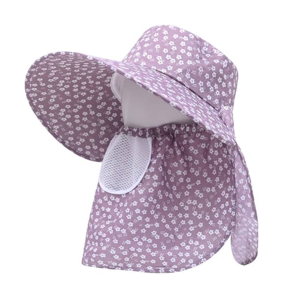 Solhatt Ansikte Nackskydd BLÅ STIL 1 STIL 1 Blue Style 1-Style 1