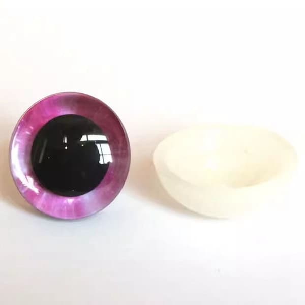 Plastsäkerhetsögon Glitter Kristallögon 2 2 2