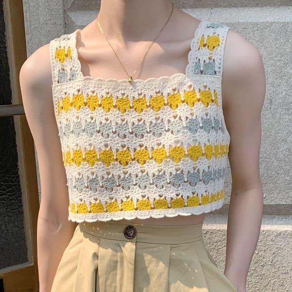 Crop Tops Bikini Toppe GRØN Green