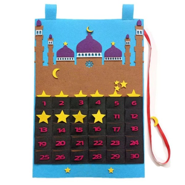 Ramadanin laskurikalenteri Ramadan Mubarak Advent-kalenteri 2 2