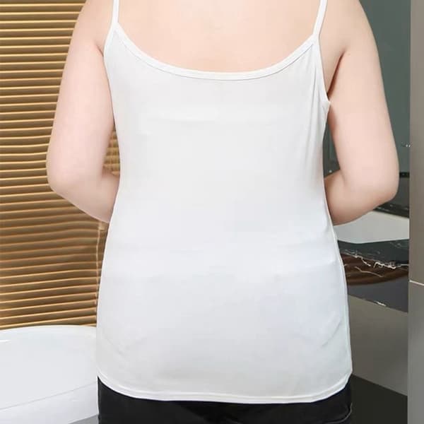 Plus Size Top til Kvinder HVID white