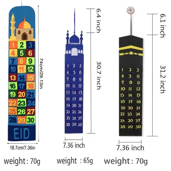 Ramadan Nedräkningskalender Ramadan Mubarak Adventskalender 4 4 4