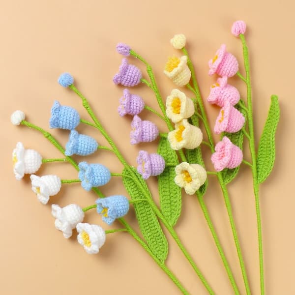 3D Blomsterbokmärke Blomsterbokklämma GUL Yellow