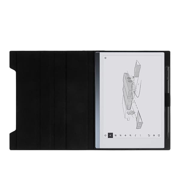 e-läsarfodral Folio Stativ Bakskal Black