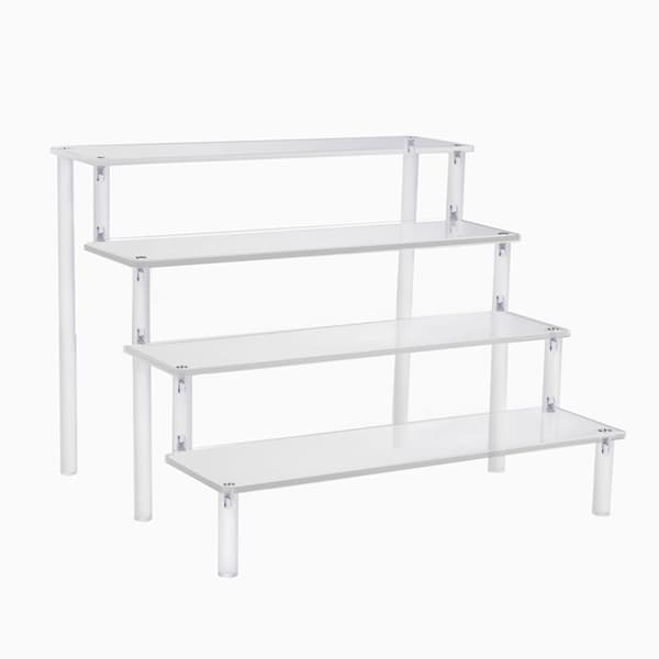Akryl Display Stativ Figur Hylle 30X8CM TRE-LAG 30x8cmThree-layer