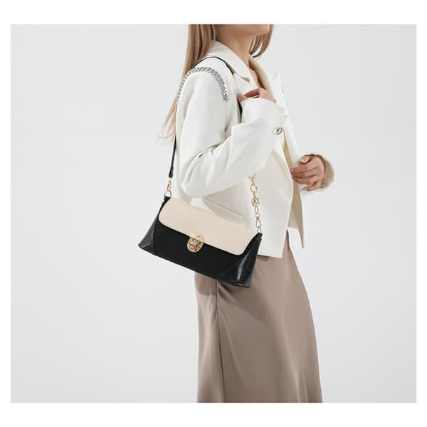 Skuldertaske Messenger Taske SORT Black