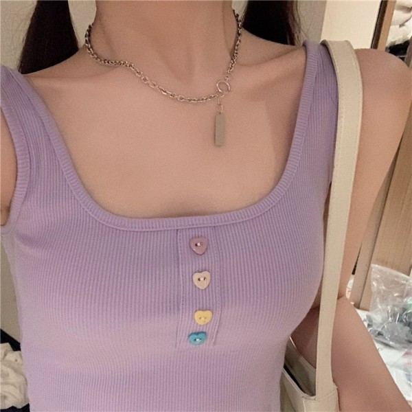 Sexet Sling Crop Top LILLA Purple