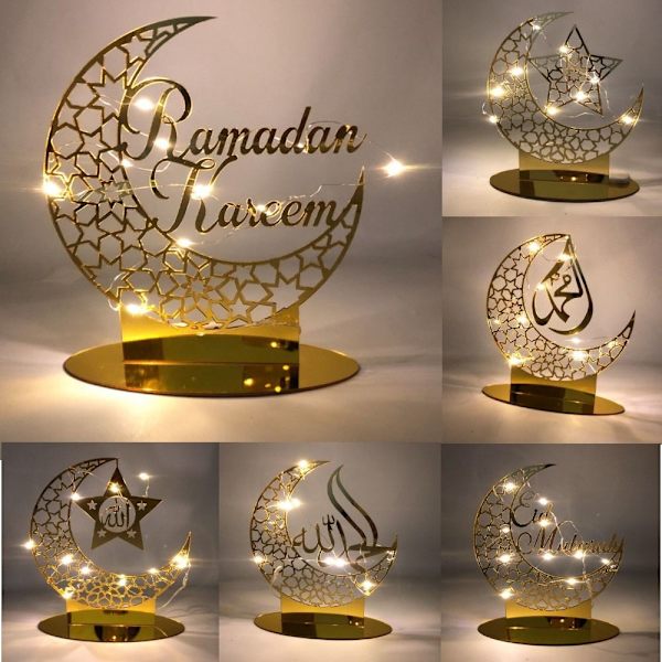 Eid Mubarak-pynt Ramadan-dekorasjon 1 1