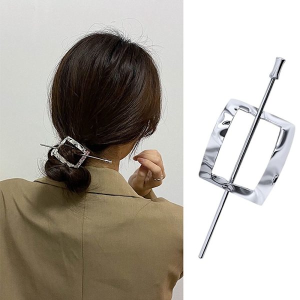 Geometrisk Hårgaffel Metal Hair Stick STYLE 4 STYLE 4 Style 4