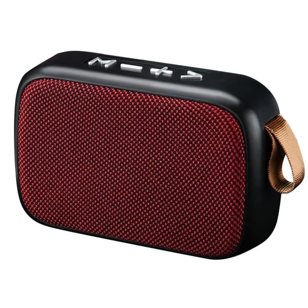 Bluetooth Högtalare Trådlös Ljud RÖD Red