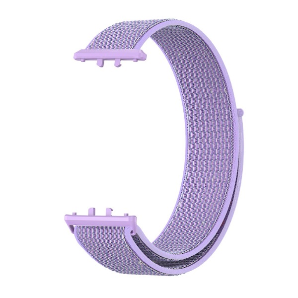 Nylon Loop Strap Armband LILA Purple