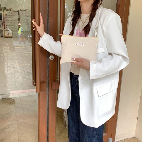 Kosmetisk väska Sminkväska BEIGE Beige