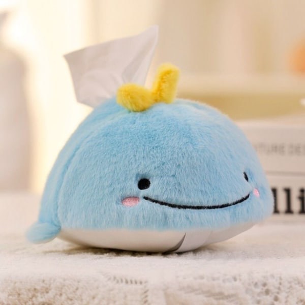 Tygvävnad Puff Tissue Box 4 4 4