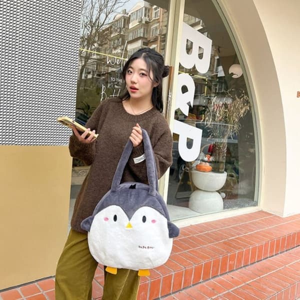 Penguin Bag Olkalaukku HARMAA Grey