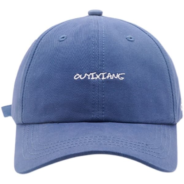 Broderade baseballkepsar, justerbara hattar, VIT White