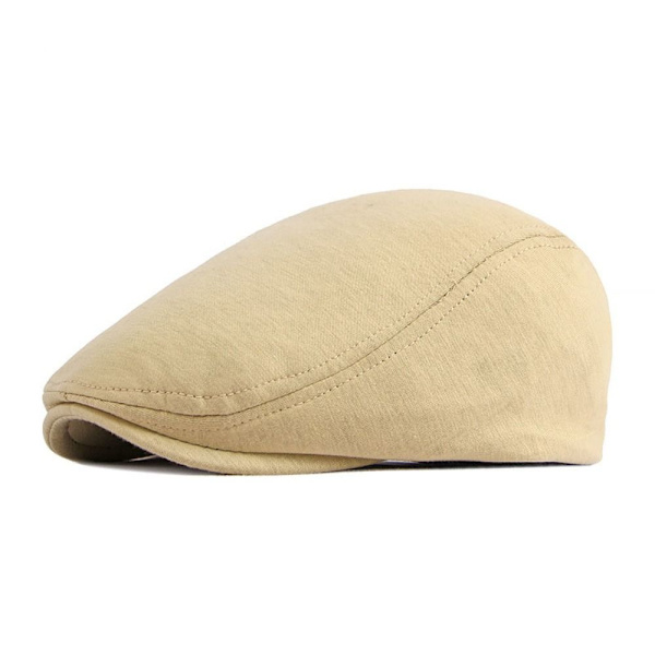 Golfhatte Herre Flad Kasket BEIGE Beige