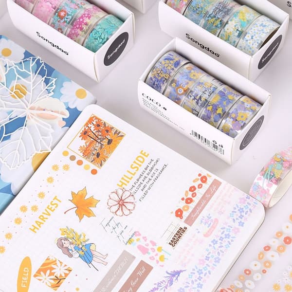 Washi-teippisetti DIY-koristeteippi D D D