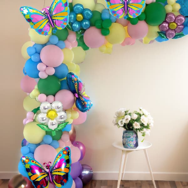 Vår Sommerfuglform Blomsterballonger
