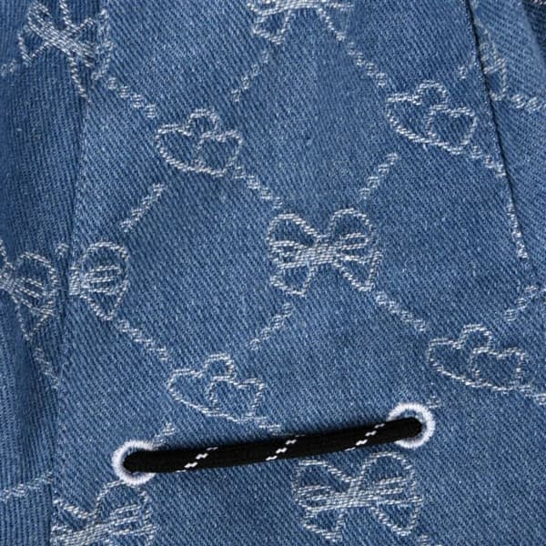 Spandhat med snøre, japansk solhat, LYSEBLÅ light blue