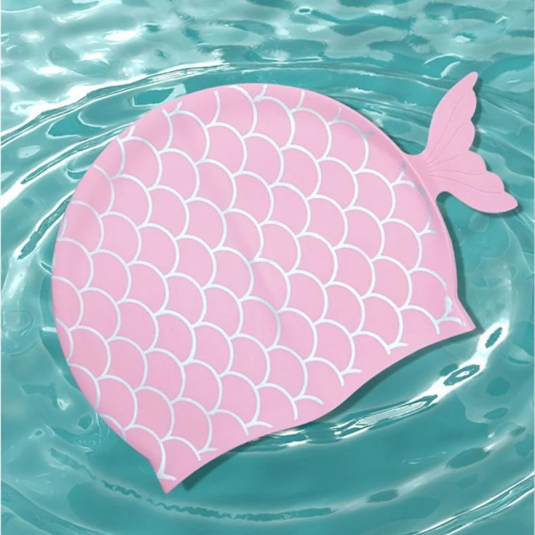 Børne Badehætte til Piger LYSERØD light pink