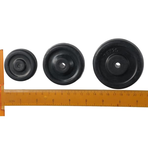 4 stk møbeltrallehjul 2,5 tommer 2.5inch