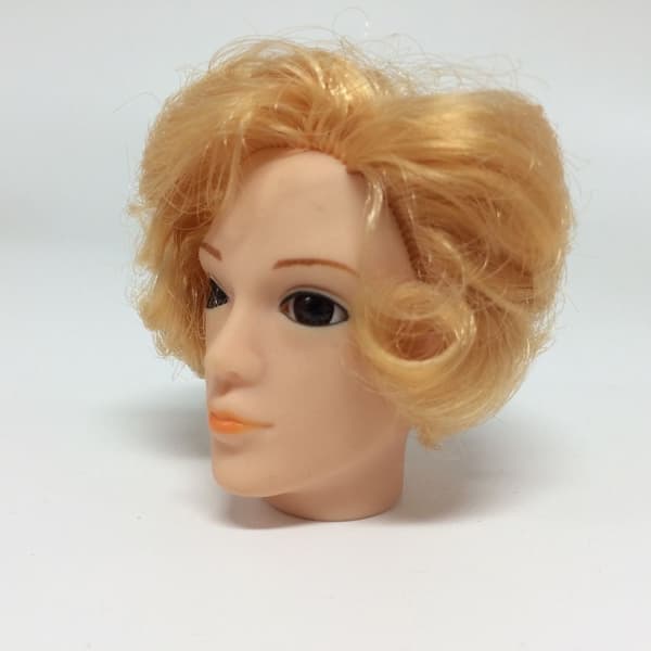 1/6 BJD Dukkehode Gullbrunt Hår 1 1 1