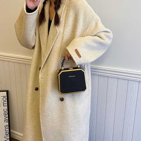 Mini Shell Crossbody Veske Underarmsveske 9 9 9