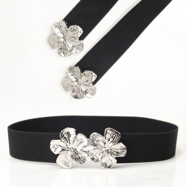 Elastisk midjebelte STREKK svart black