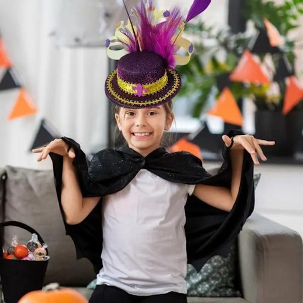 ST Patricks Day silinteri, sulkainen hiusvanne VILLA purple