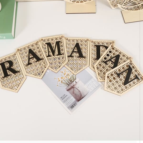 Eid Mubarak Vedhæng Ramadan Dekoration SORT