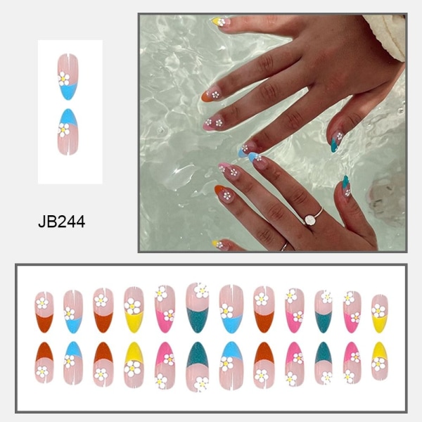 Falske Nails Fake Nials JB242 JB242 JB242