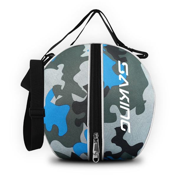 Basket Förvaringsryggsäck Axel Fotbollsväska KAMOUFLAGE camouflage blue