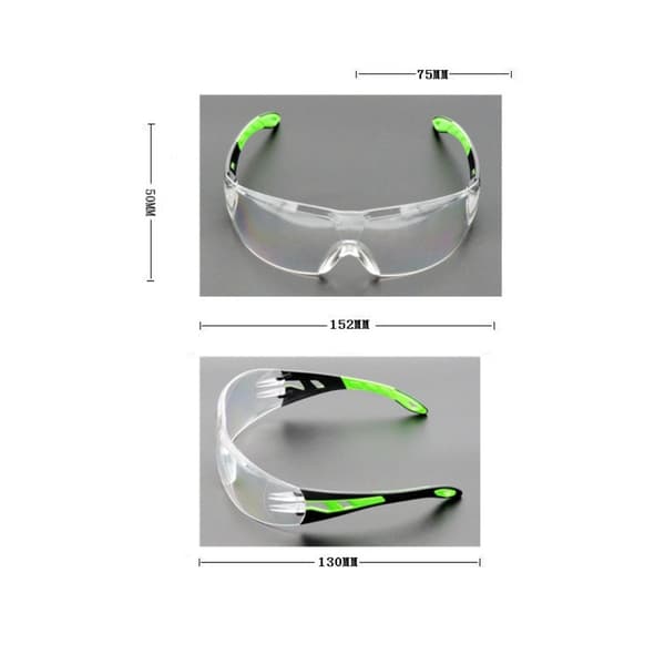 Laboratorieskyddsglasögon Ögonskyddsglasögon
