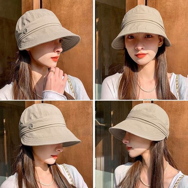 Solskjerm Hatt Baseball Caps KHAKI khaki