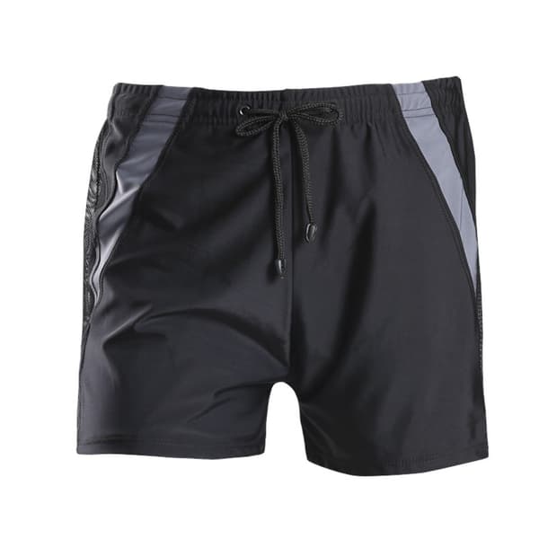 Badebukser for menn, løs passform, BLÅ 2XL Blue 2XL