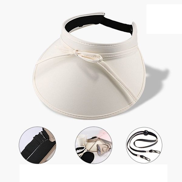 Solhatt Tom Topp Keps VIT white