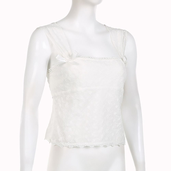 Lace Crop Topit Hihaton L L