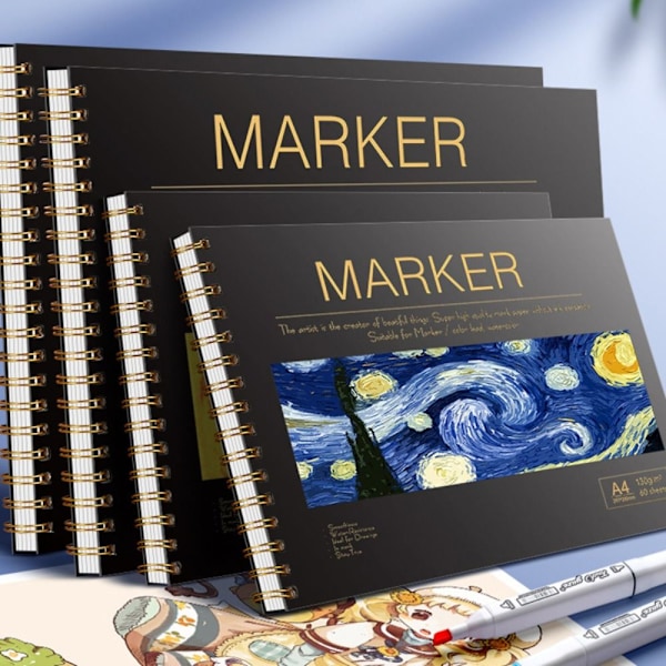 Professionell skissbok ritpapper A4-01 A4-01 A4-01