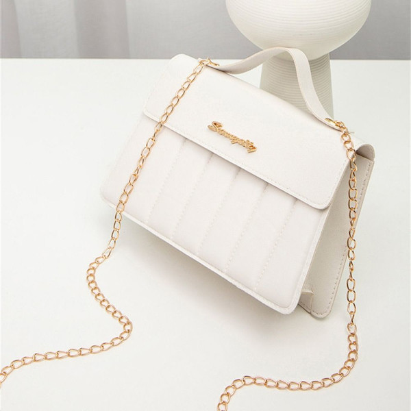 Axelremsväskor Messenger Bag VIT white