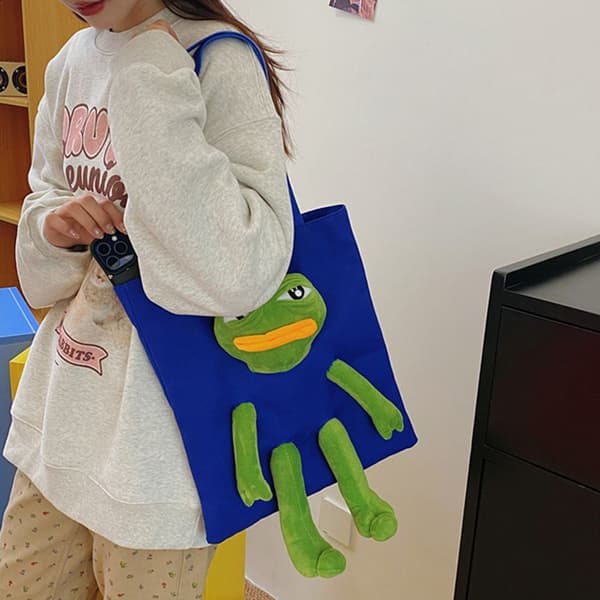 Skuldertasker Tote Tasker BLÅ blue