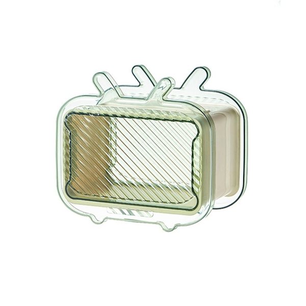 Transparent silkekasse papirholder FARVE 1 FARVE 1 Color 1