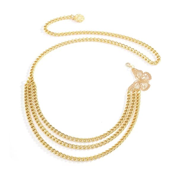 Taljekæde Body Chain GULD gold
