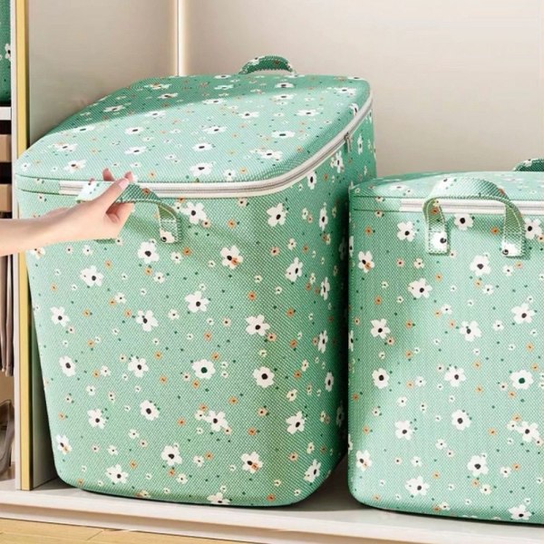 Sammenfoldelige Opbevaringskurve Quilt Opbevaringspose 30L-35X25X20 30L-35x25x20