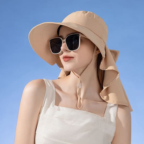 Bredbrättad Solhatt Strandhatt SOLFÄRG 2 SOLFÄRG 2 Color 2