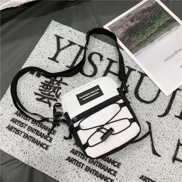 Multi-purpose Crossbody Bag Fashion Messenger Bag GRÅ Grey