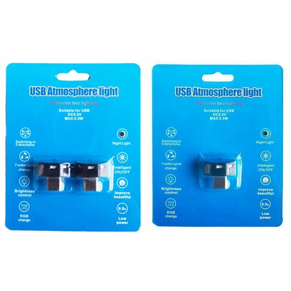 Stemningslys 2 stk. 2Pcs