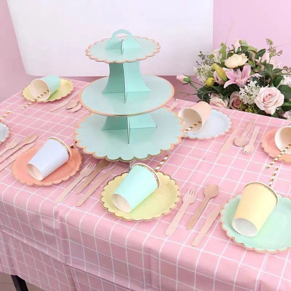 Dessert Display Rack Tårtställ BLÅT blue